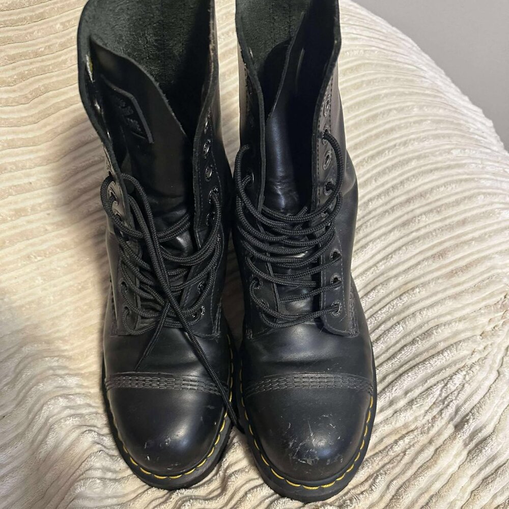 Dr. Martens Steel Toe Boots - Men's 10-Eye AirWair